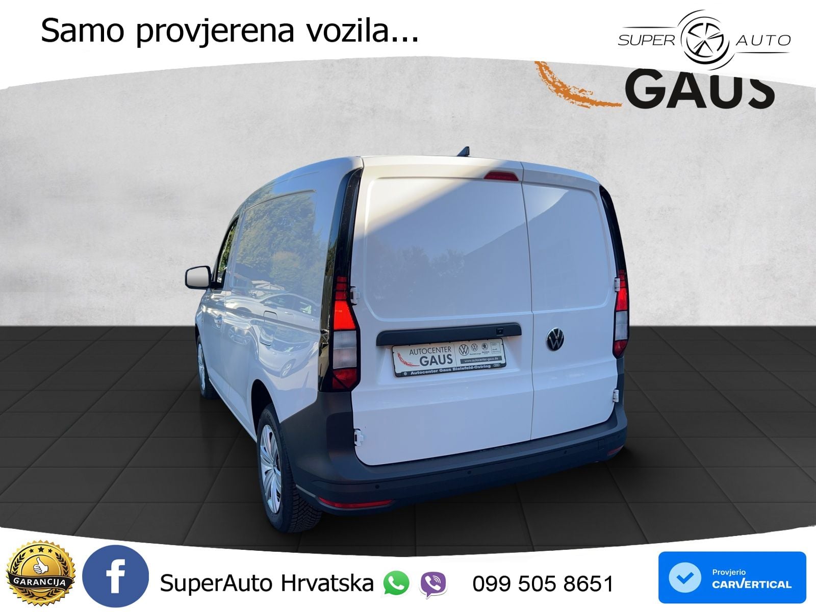 Volkswagen Caddy Cargo 1,5 l TSI 6-Gang Radst. 2755 mm 116 KS