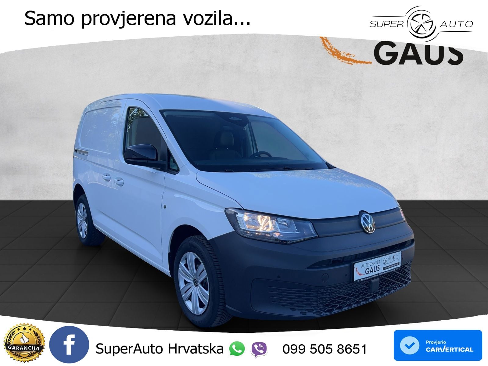 Volkswagen Caddy Cargo 1,5 l TSI 6-Gang Radst. 2755 mm 116 KS