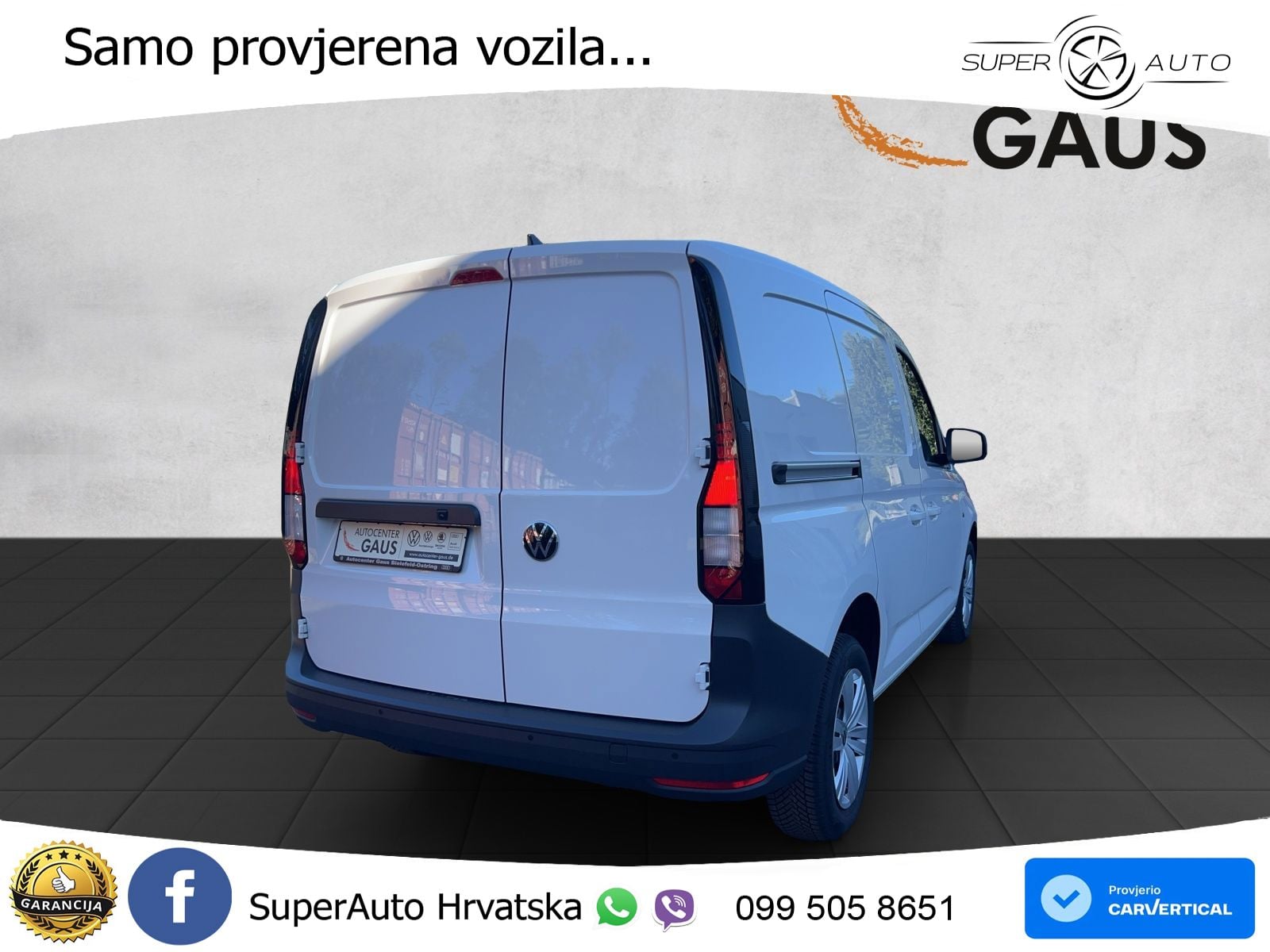 Volkswagen Caddy Cargo 1,5 l TSI 6-Gang Radst. 2755 mm 116 KS
