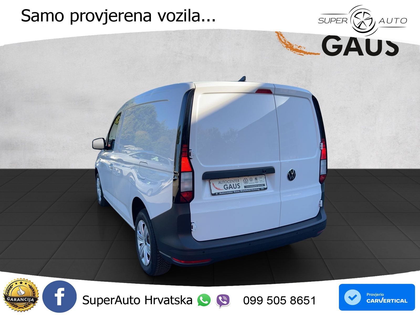 Volkswagen Caddy Cargo 1,5 l TSI 6-Gang Radst. 2755 mm 116 KS