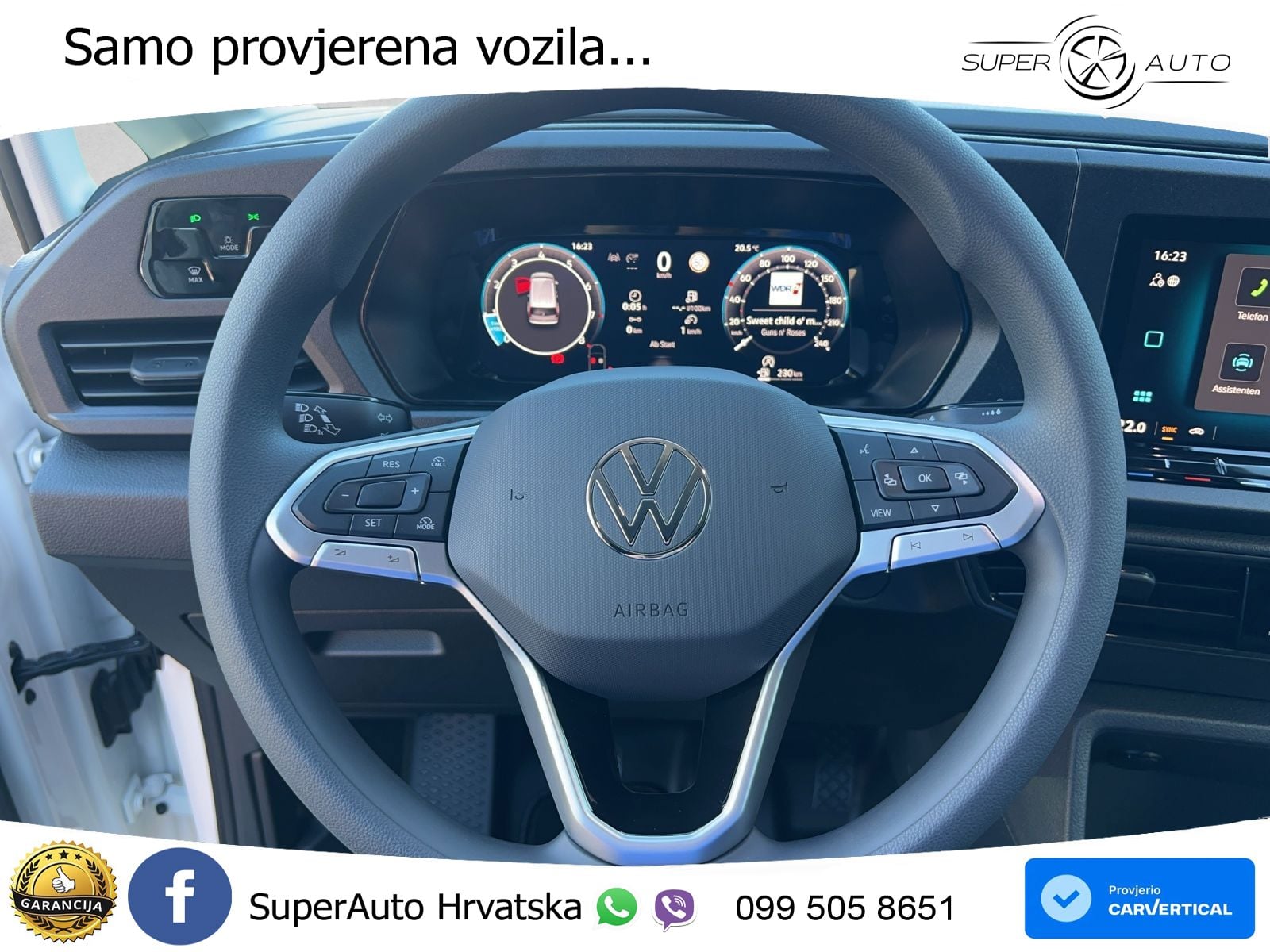 Volkswagen Caddy Cargo 1,5 l TSI 6-Gang Radst. 2755 mm 116 KS