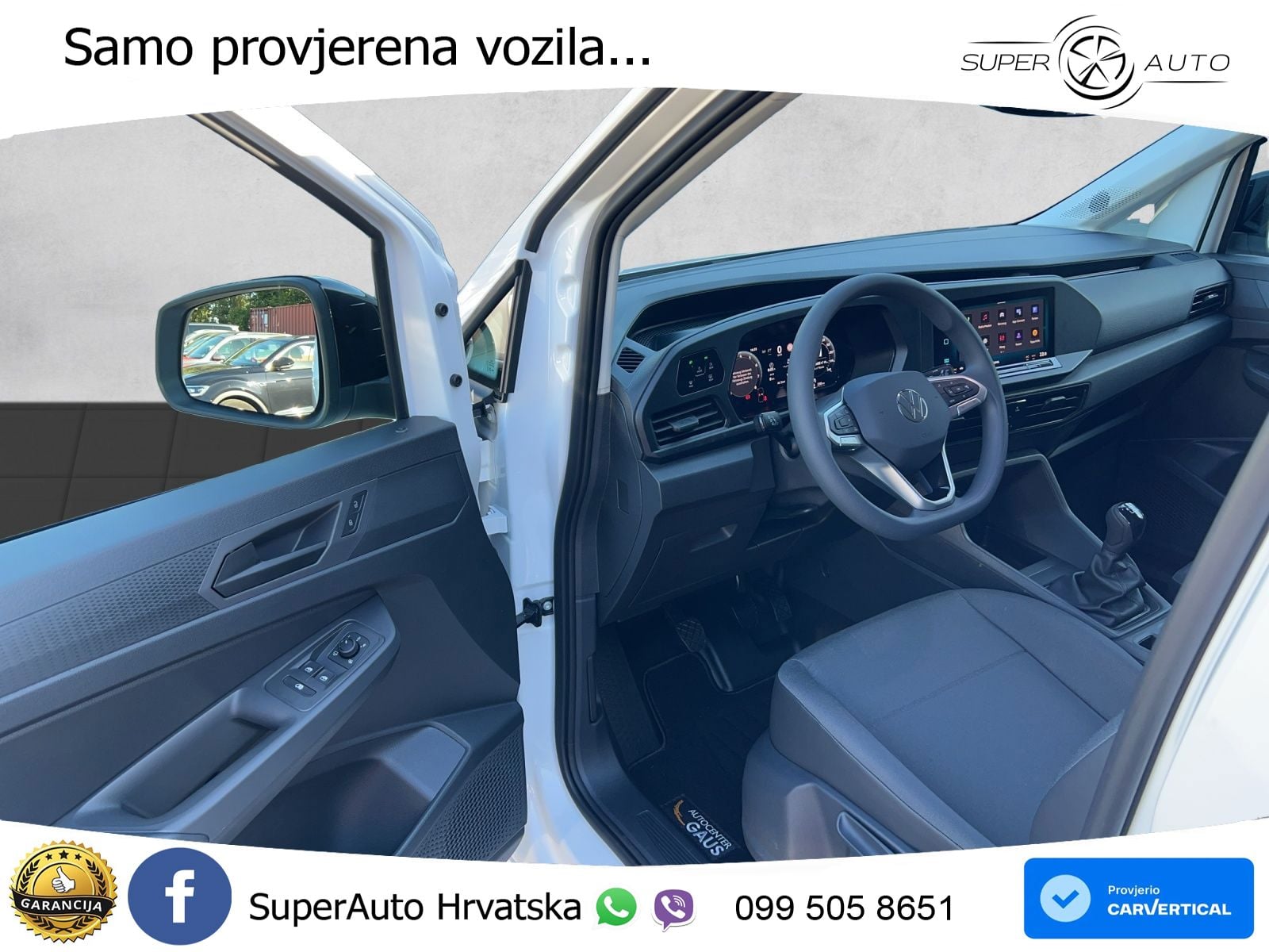 Volkswagen Caddy Cargo 1,5 l TSI 6-Gang Radst. 2755 mm 116 KS