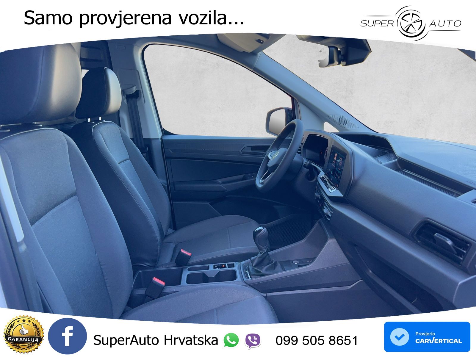 Volkswagen Caddy Cargo 1,5 l TSI 6-Gang Radst. 2755 mm 116 KS