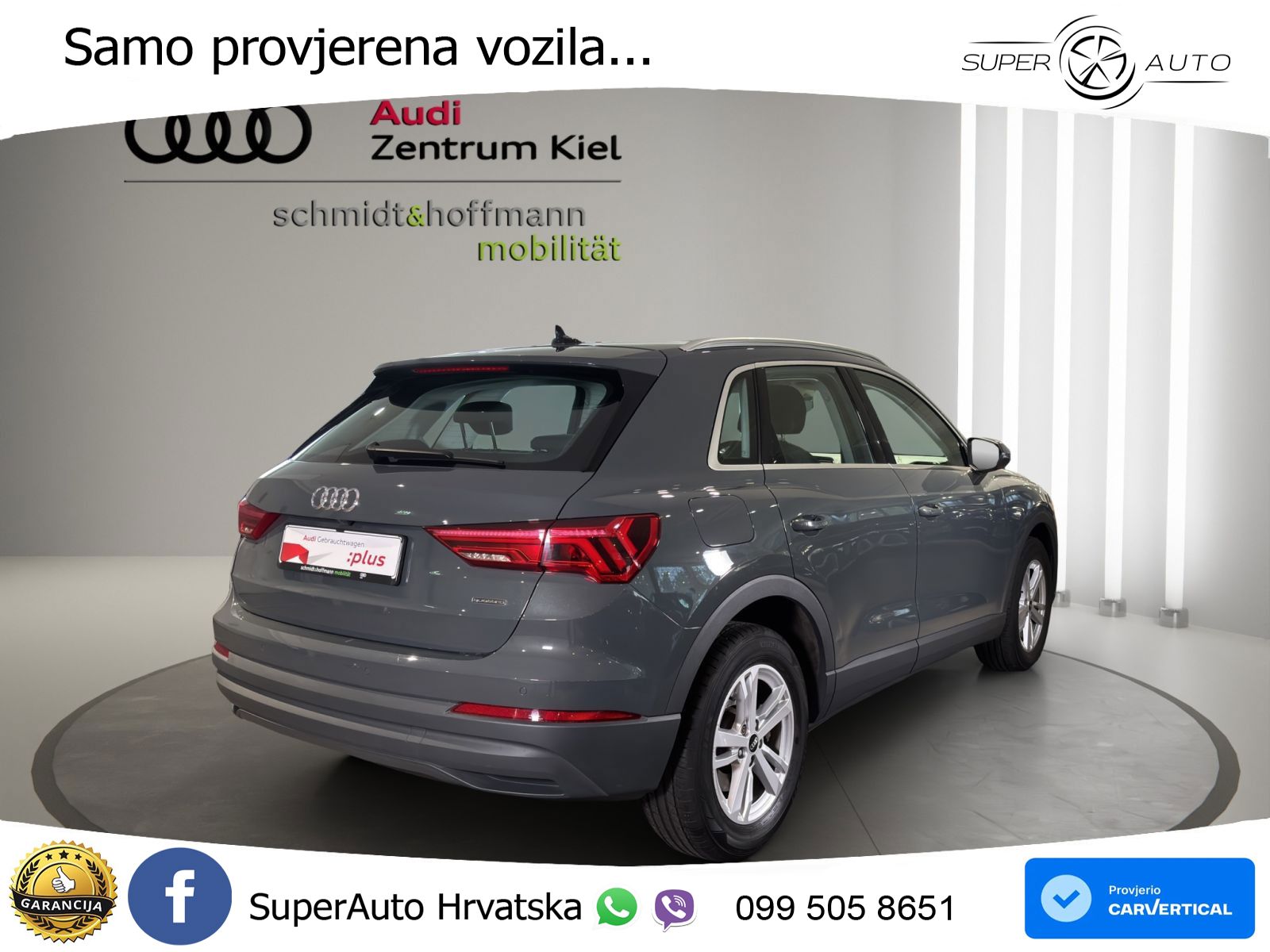 Audi Q3 45 TFSI (230 KS) quattro S tronic MATRIX+GR SJED+KAM