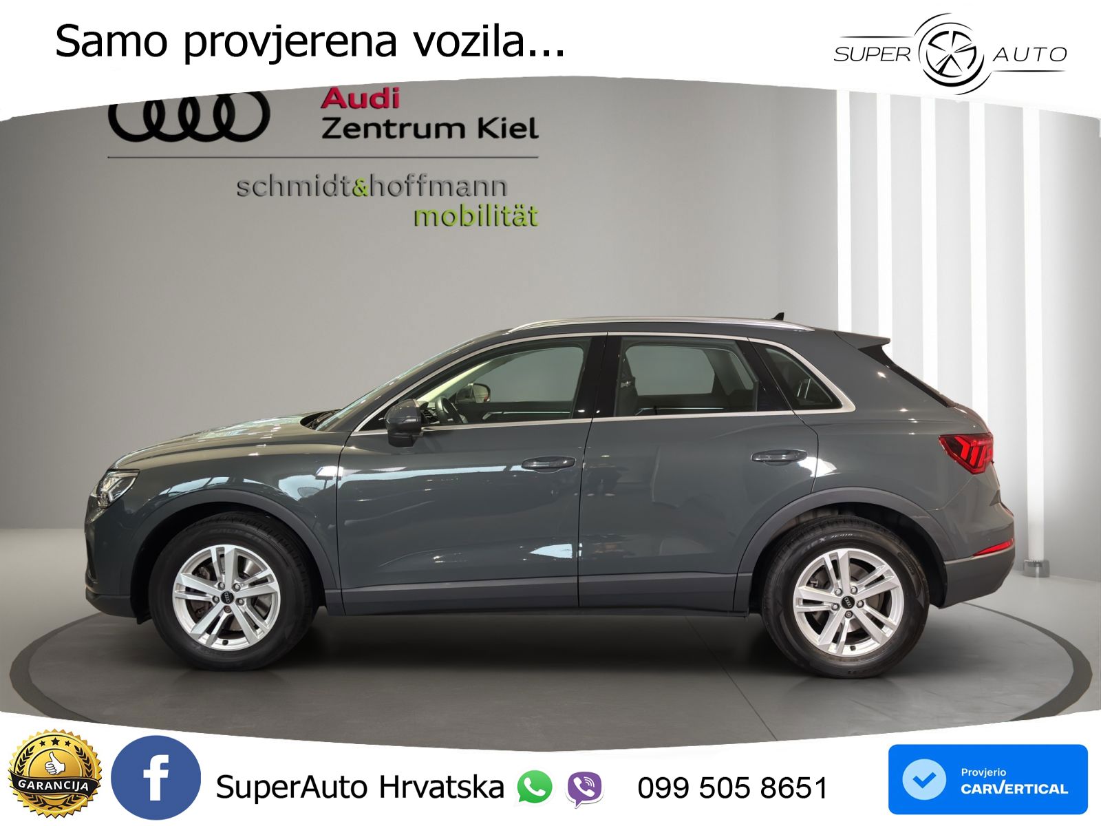 Audi Q3 45 TFSI (230 KS) quattro S tronic MATRIX+GR SJED+KAM