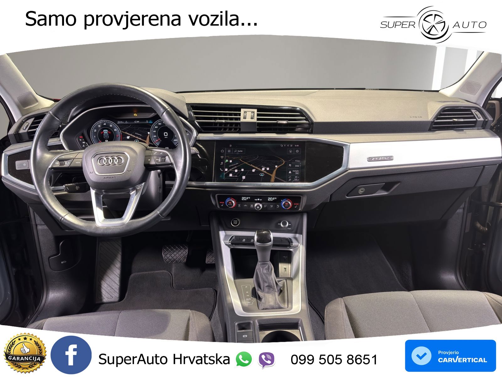 Audi Q3 45 TFSI (230 KS) quattro S tronic MATRIX+GR SJED+KAM