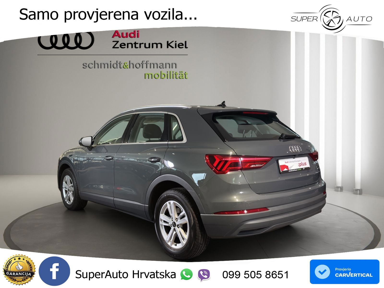 Audi Q3 45 TFSI (230 KS) quattro S tronic MATRIX+GR SJED+KAM