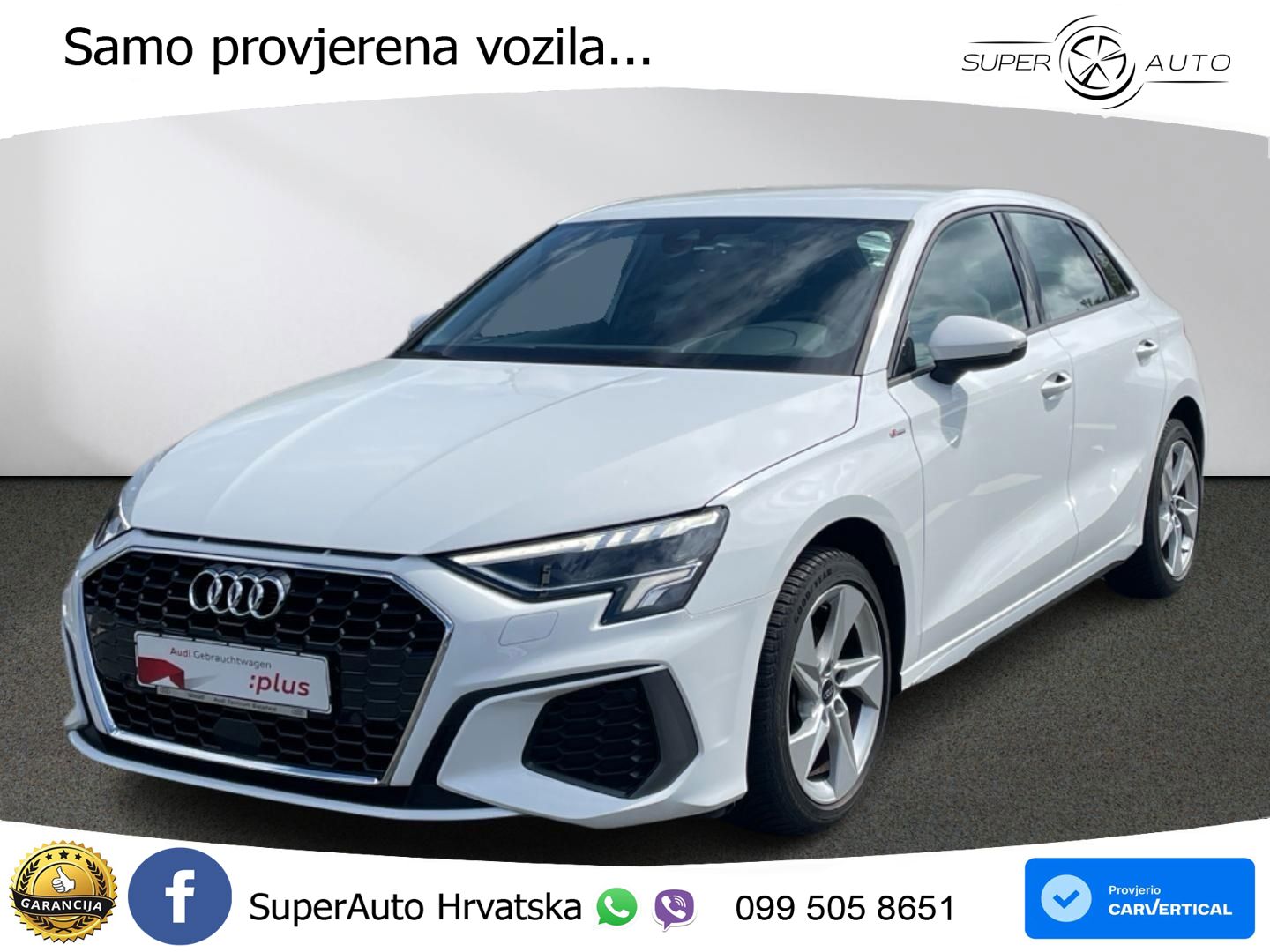 Audi A3 30 TDI (116 KS) S line