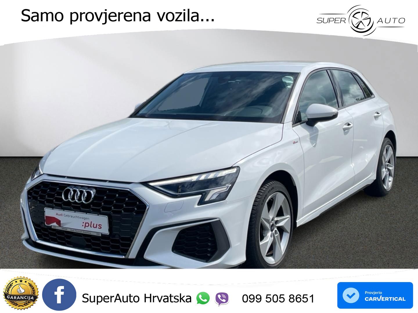 Audi A3 30 TDI (116 KS) S line