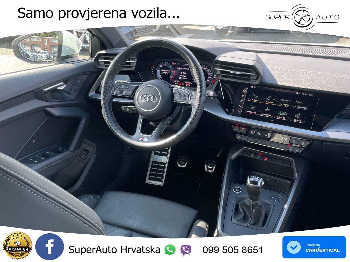 Audi A3 30 TDI (116 KS) S line