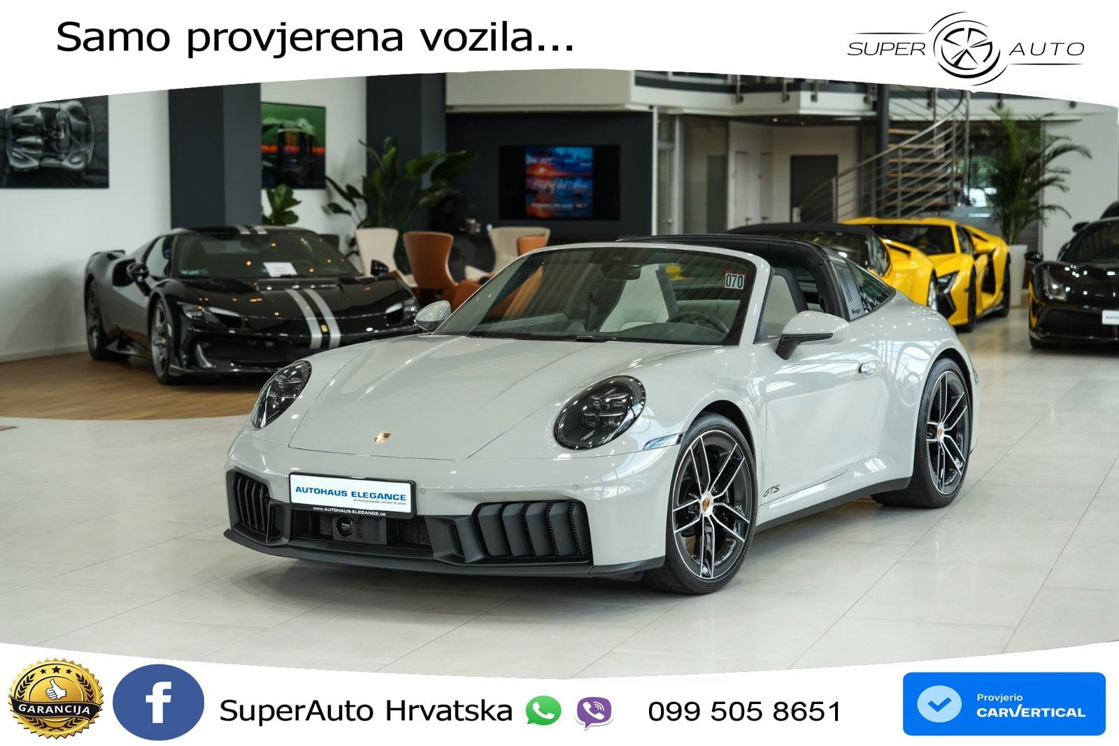 Porsche 911 Carrera 4 GTS Cabriolet 3.6 (541 KS) T-Hybrid PDK MATRIX+GR SJED+KAM