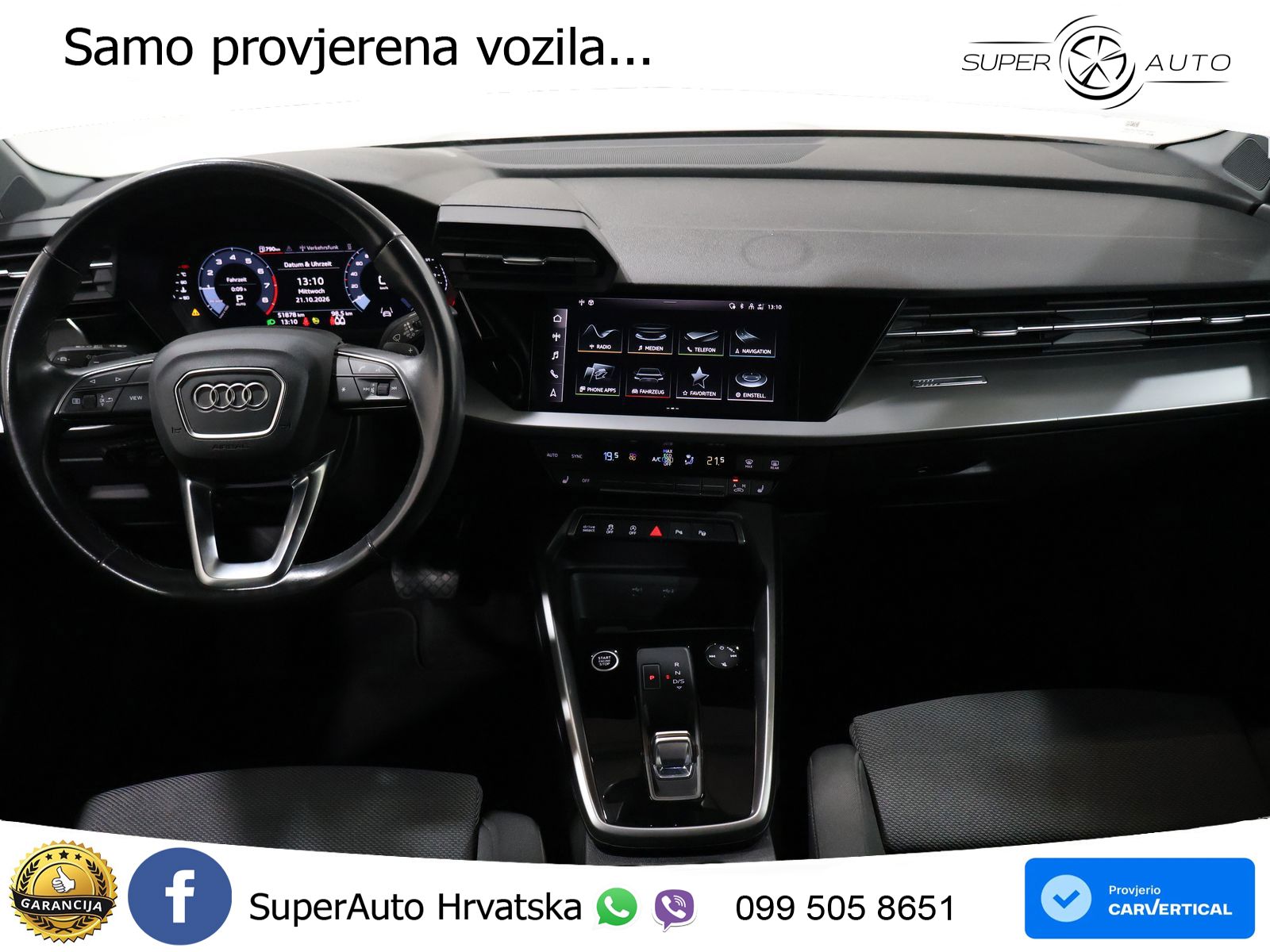Audi A3 35 TFSI (150 KS) S tronic S line LED+GR SJED+ACC