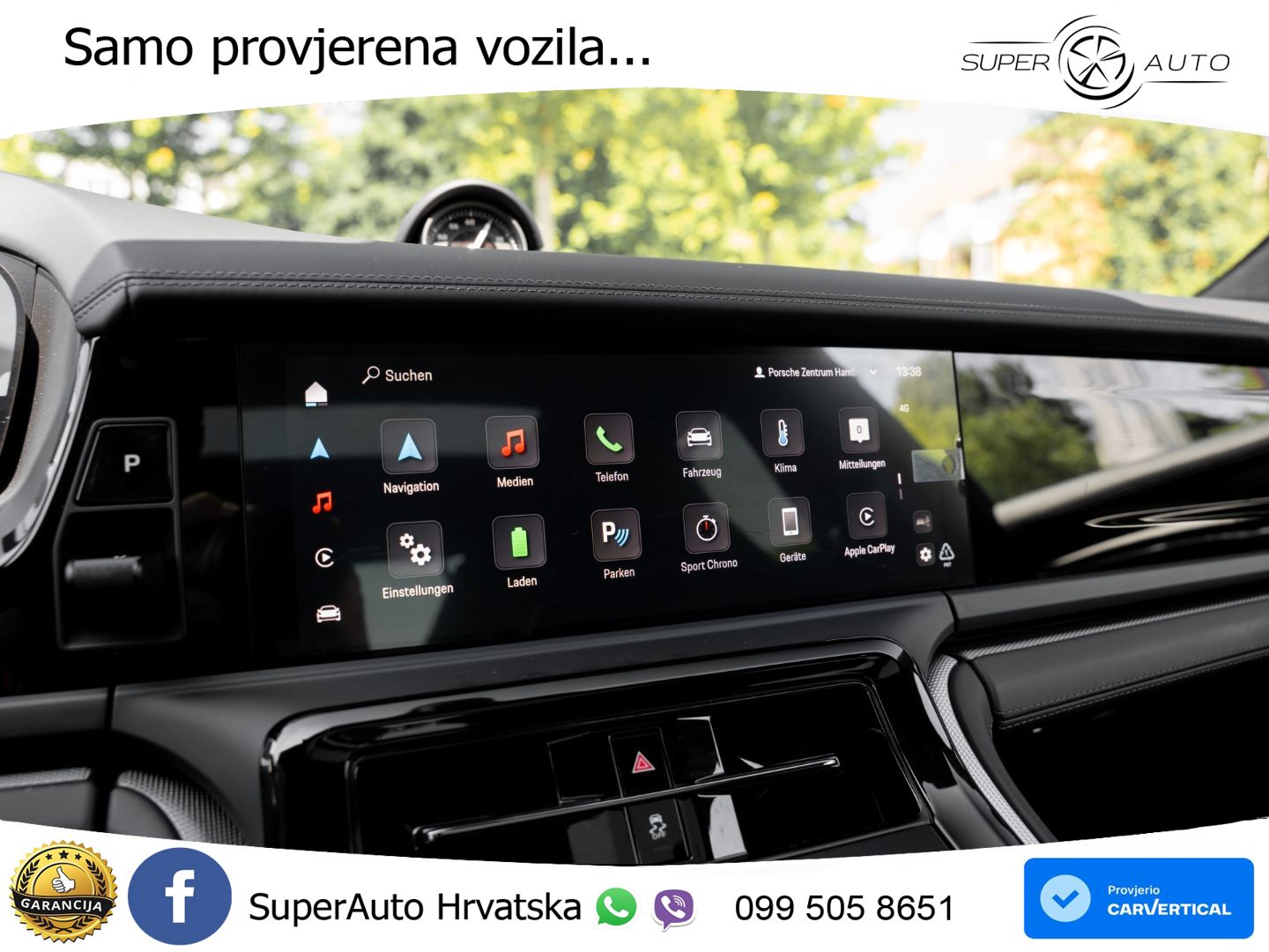 Porsche Panamera 4 2.9 V6 (470 KS) E-Hybrid PDK ACC+HEAD+4xGR SJED+360+PANO