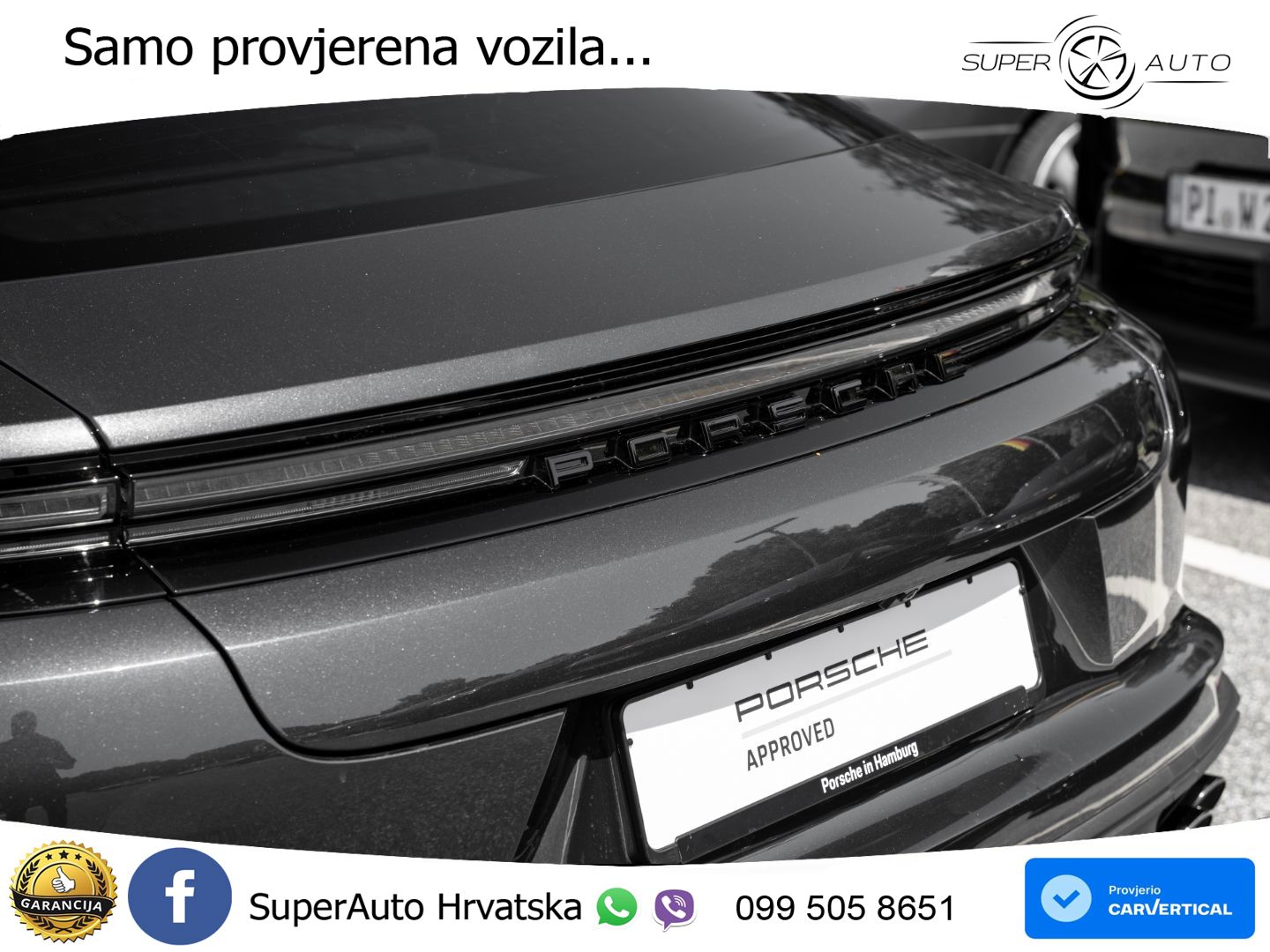 Porsche Panamera 4 2.9 V6 (470 KS) E-Hybrid PDK ACC+HEAD+4xGR SJED+360+PANO
