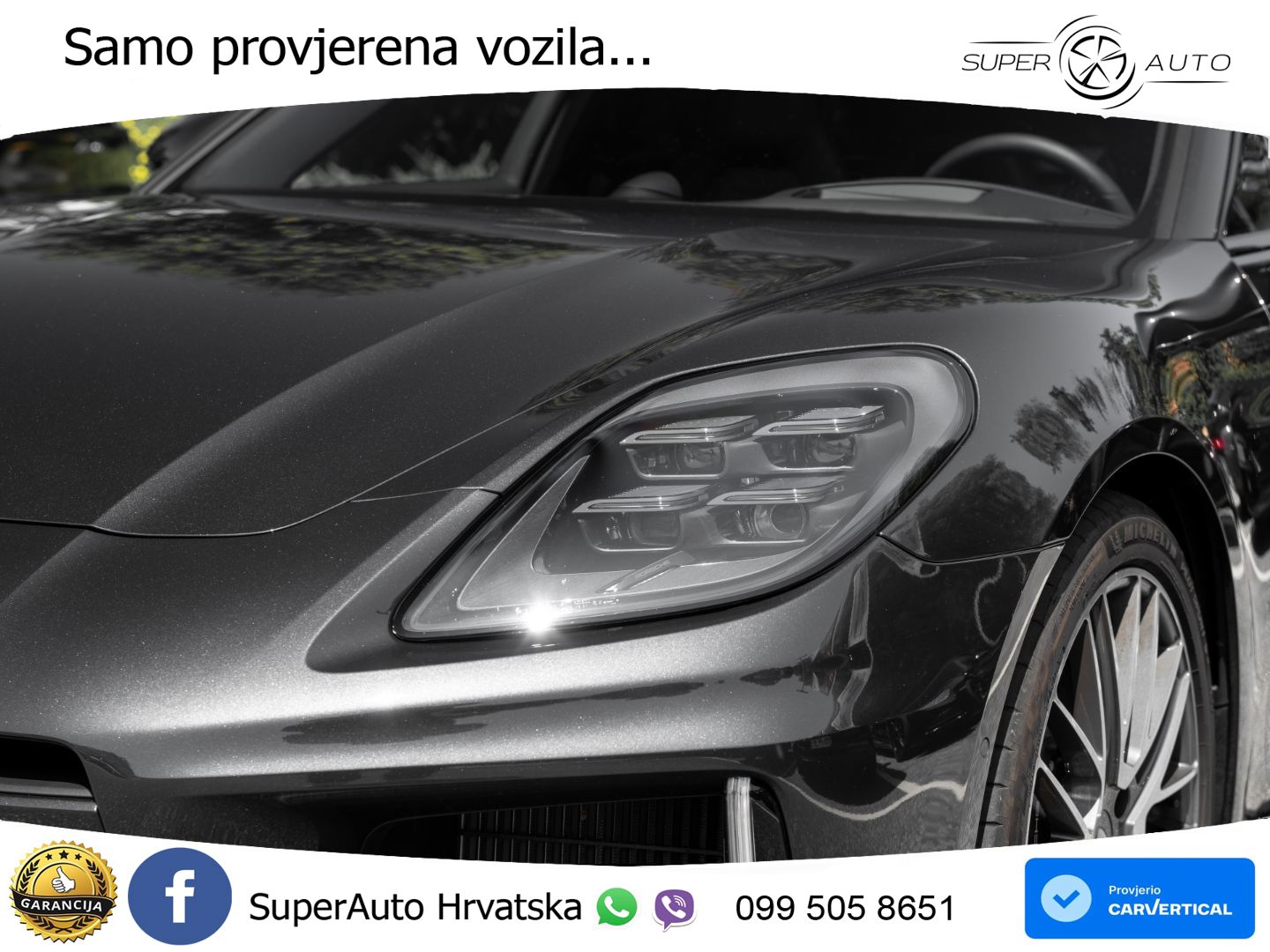 Porsche Panamera 4 2.9 V6 (470 KS) E-Hybrid PDK ACC+HEAD+4xGR SJED+360+PANO