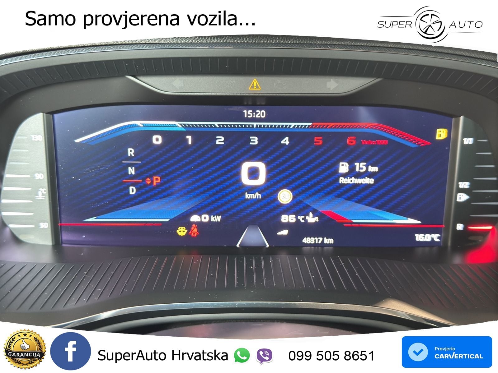 Škoda Octavia Combi RS 2.0 TDI (200 KS) DSG LED+GR SJED+ACC