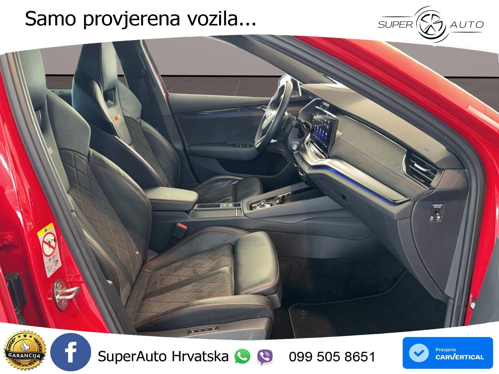 Škoda Octavia Combi RS 2.0 TDI (200 KS) DSG LED+GR SJED+ACC