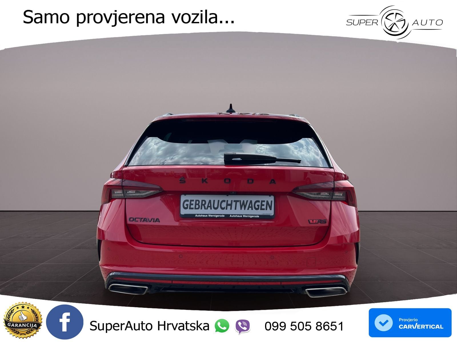 Škoda Octavia Combi RS 2.0 TDI (200 KS) DSG LED+GR SJED+ACC