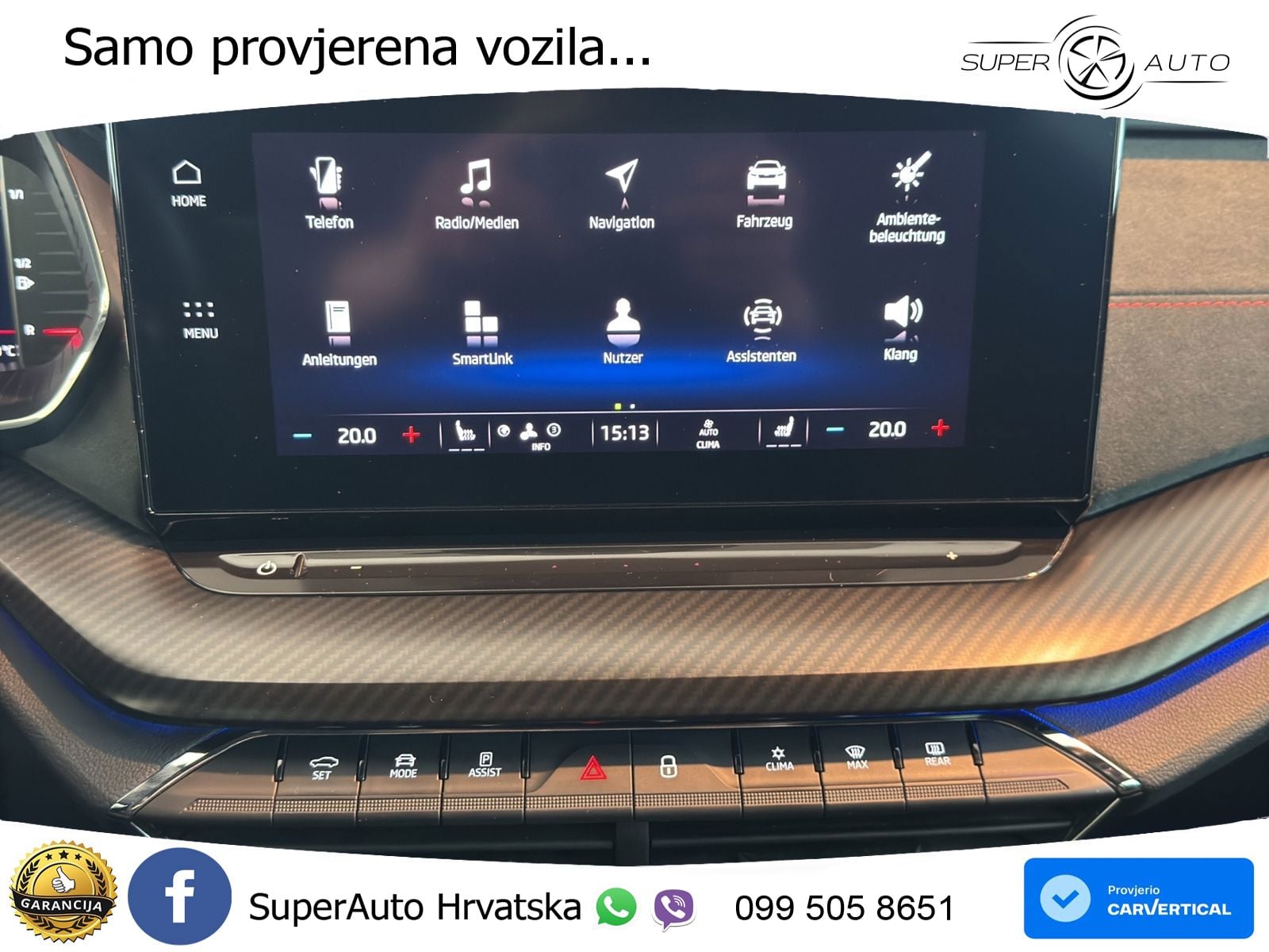 Škoda Octavia Combi RS 2.0 TDI (200 KS) DSG LED+GR SJED+ACC