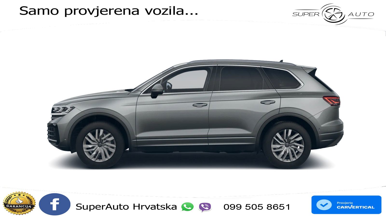 Volkswagen Touareg 3.0 V6 TDI (231 KS) 4MOTION Tiptronic ZRAČNI+ACC+GR SJED+KAM