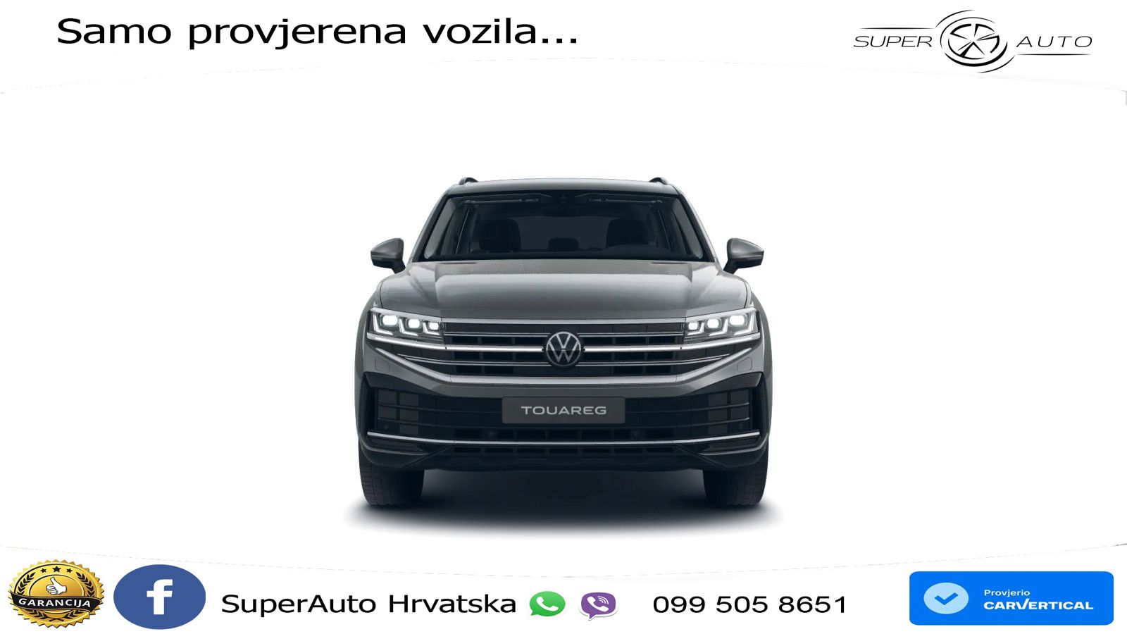 Volkswagen Touareg 3.0 V6 TDI (231 KS) 4MOTION Tiptronic ZRAČNI+ACC+GR SJED+KAM