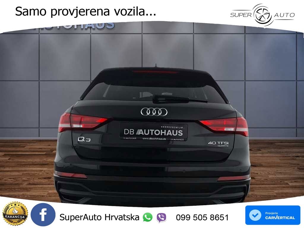 Audi Q3 40 TFSI (190 KS) quattro S tronic S line