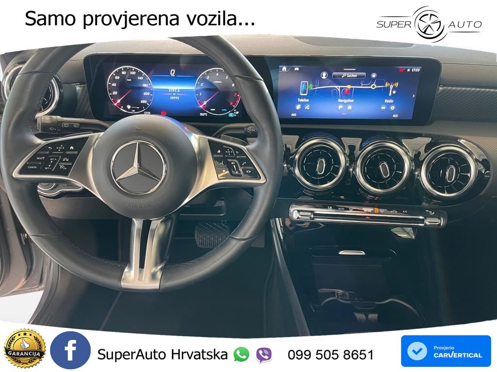 Mercedes-Benz A 180 7G-DCT LED+GR SJED+ACC