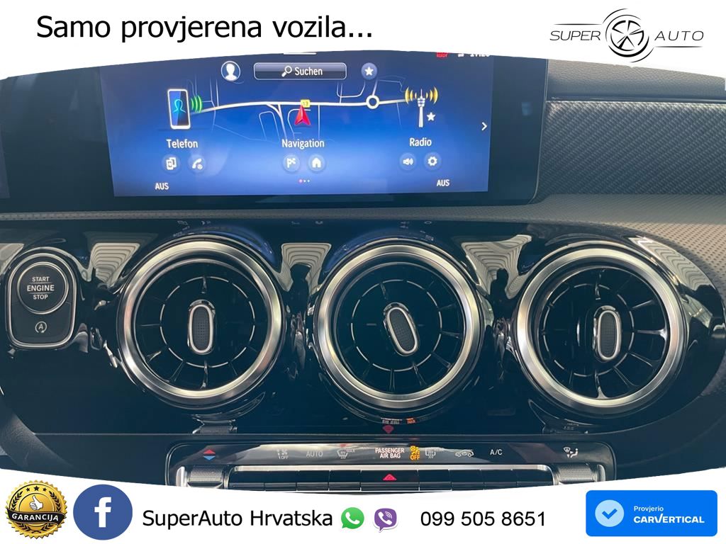 Mercedes-Benz A 180 7G-DCT LED+GR SJED+ACC