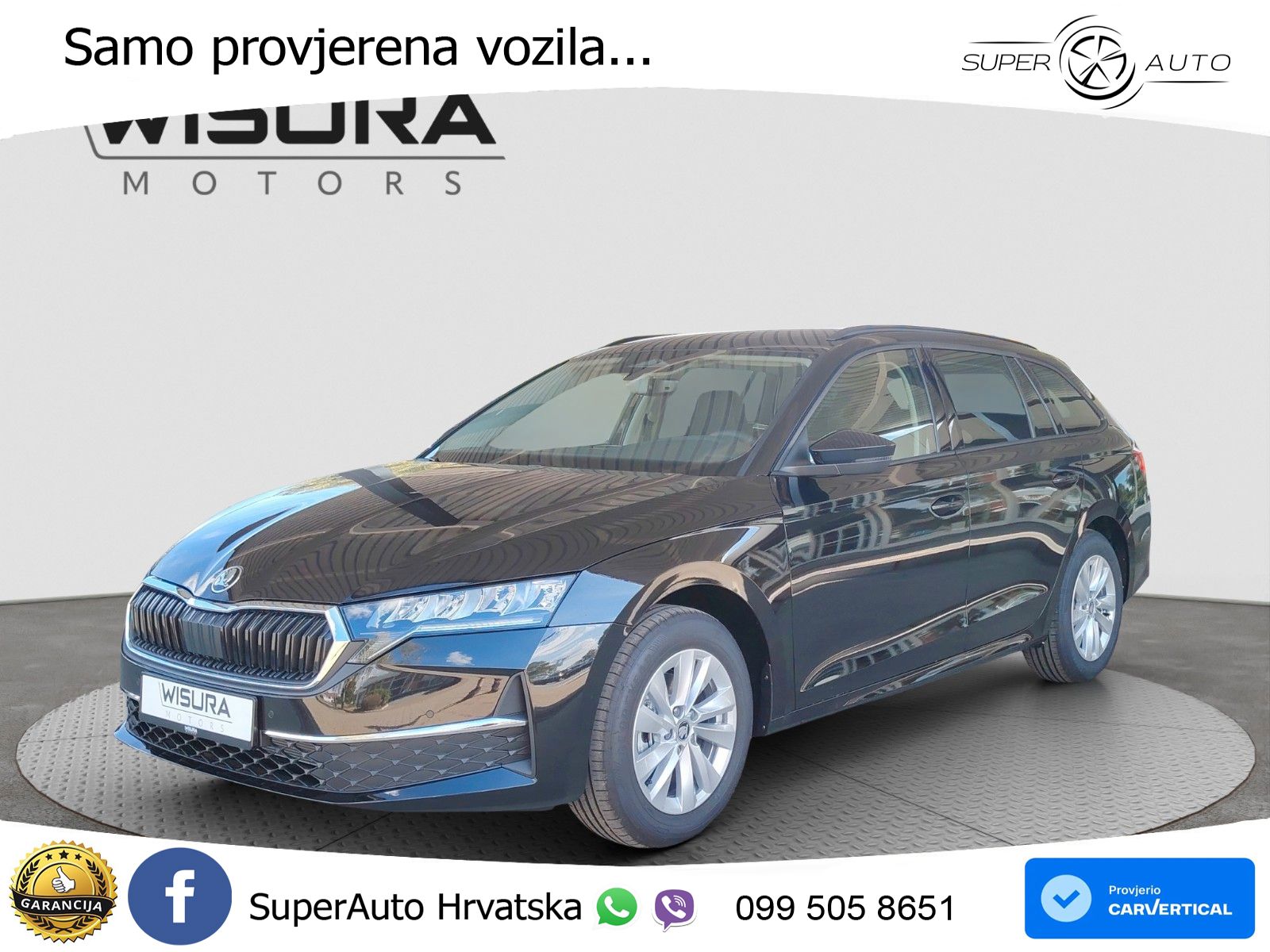 Škoda Octavia Combi 2.0 TDI (150 KS) DSG Selection LED+GR SJED+ACC