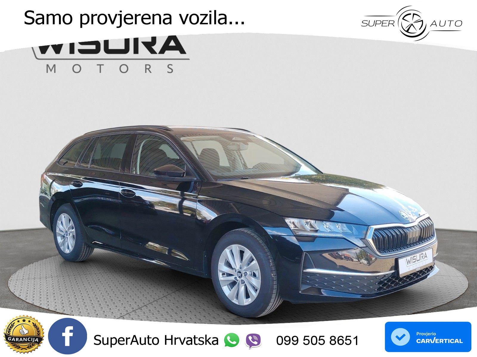 Škoda Octavia Combi 2.0 TDI (150 KS) DSG Selection LED+GR SJED+ACC