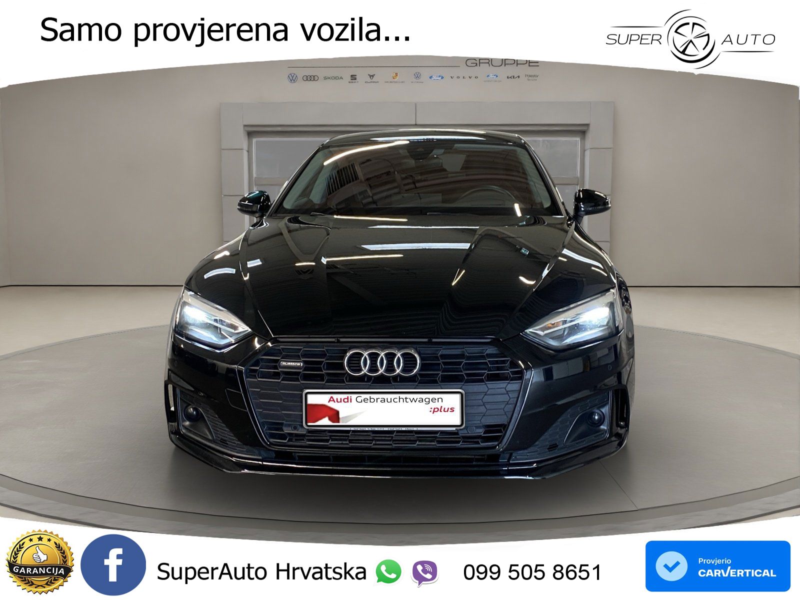 Audi A5 Sportback  40 TFSI (204 KS) quattro S tronic advanced LED+GR SJED+ACC