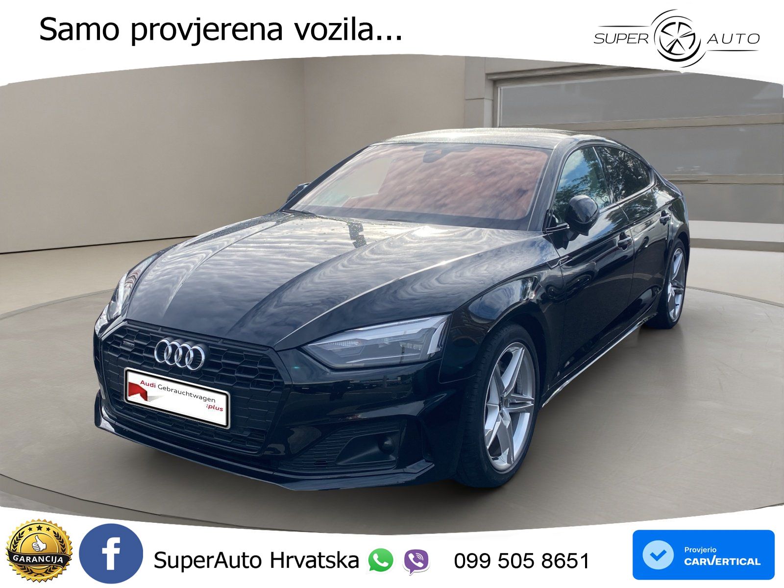 Audi A5 Sportback  40 TFSI (204 KS) quattro S tronic advanced LED+GR SJED+ACC