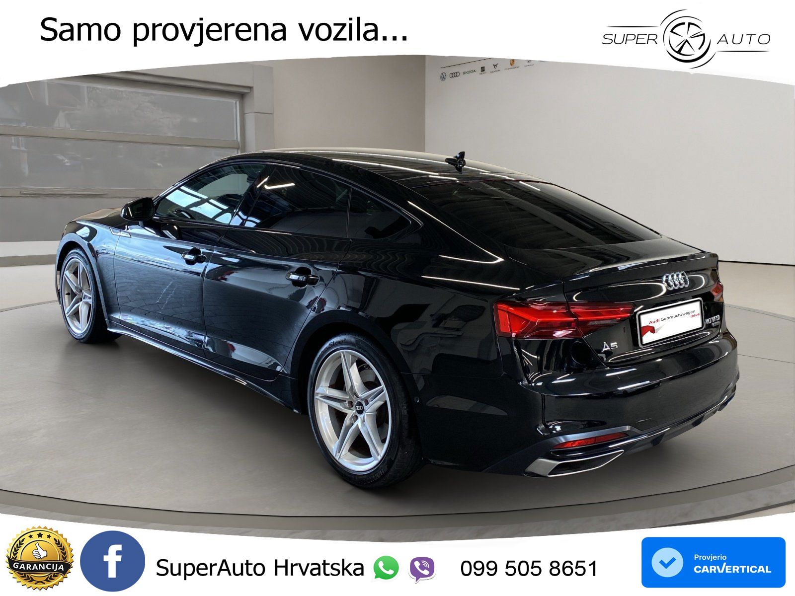 Audi A5 Sportback  40 TFSI (204 KS) quattro S tronic advanced LED+GR SJED+ACC