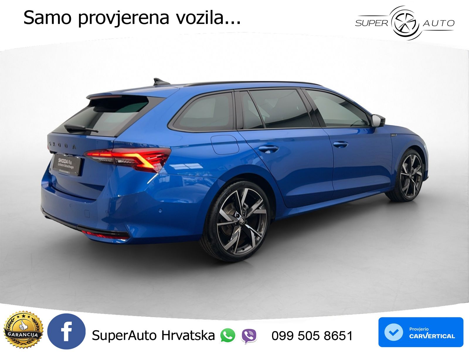 Škoda Octavia Combi 2.0 TDI (150 KS) DSG SportLine LED+GR SJED+ACC