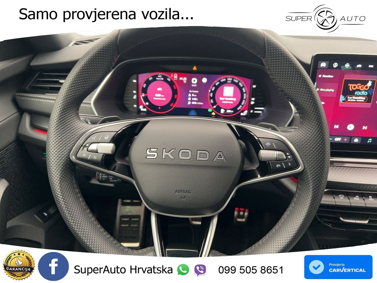 Škoda Octavia Combi 2.0 TDI (150 KS) DSG SportLine LED+GR SJED+ACC