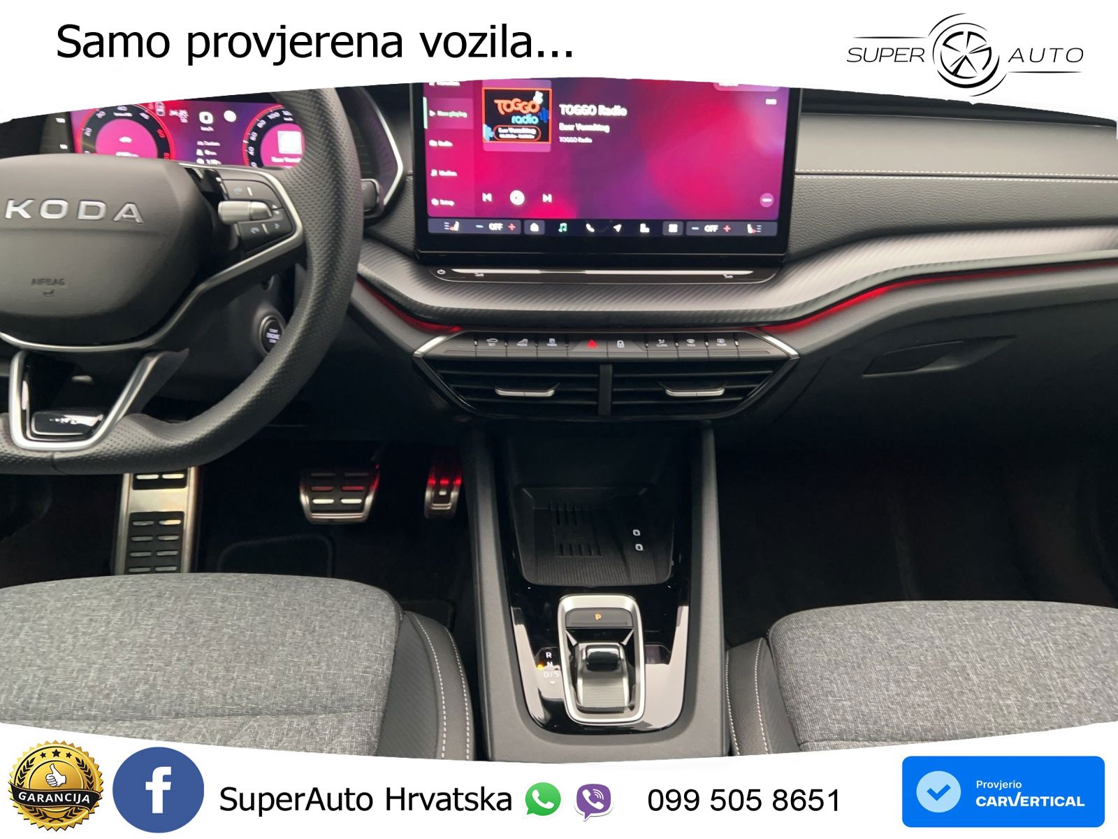 Škoda Octavia Combi 2.0 TDI (150 KS) DSG SportLine LED+GR SJED+ACC
