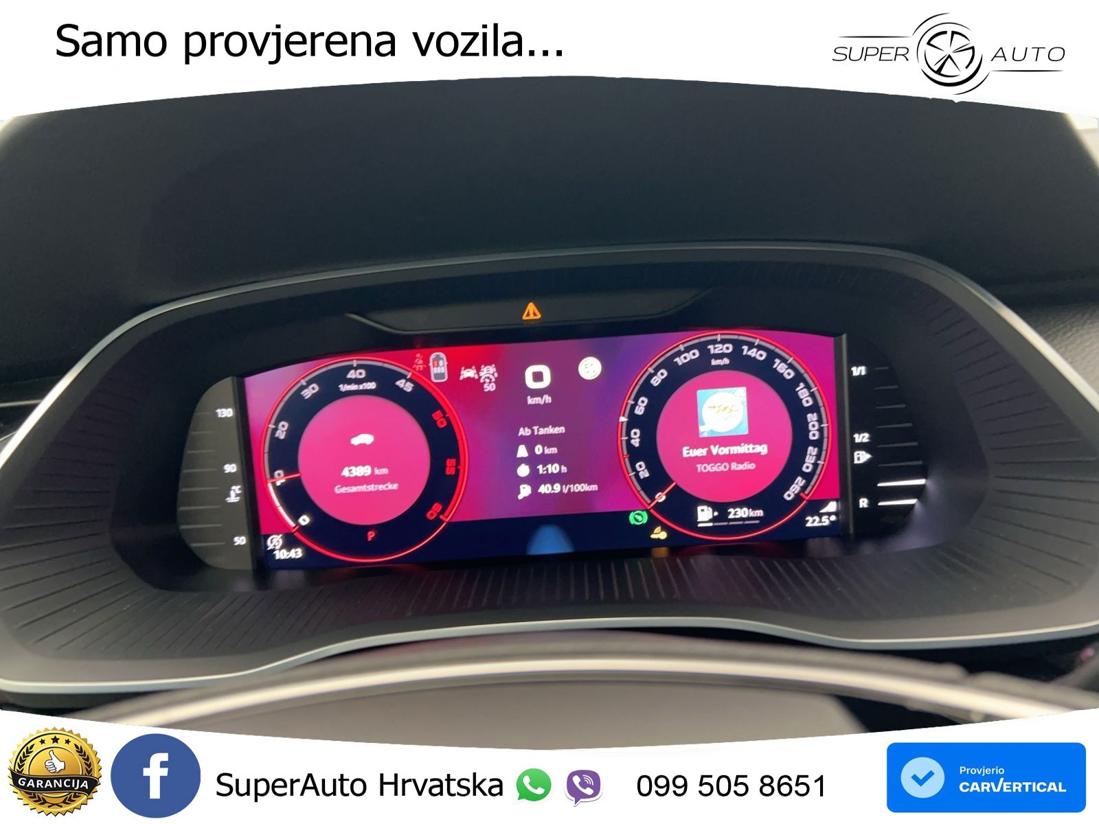 Škoda Octavia Combi 2.0 TDI (150 KS) DSG SportLine LED+GR SJED+ACC