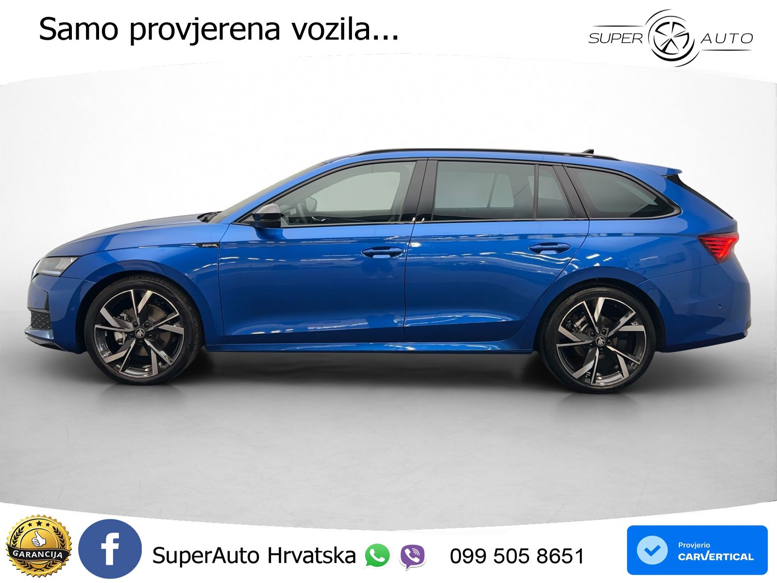 Škoda Octavia Combi 2.0 TDI (150 KS) DSG SportLine LED+GR SJED+ACC
