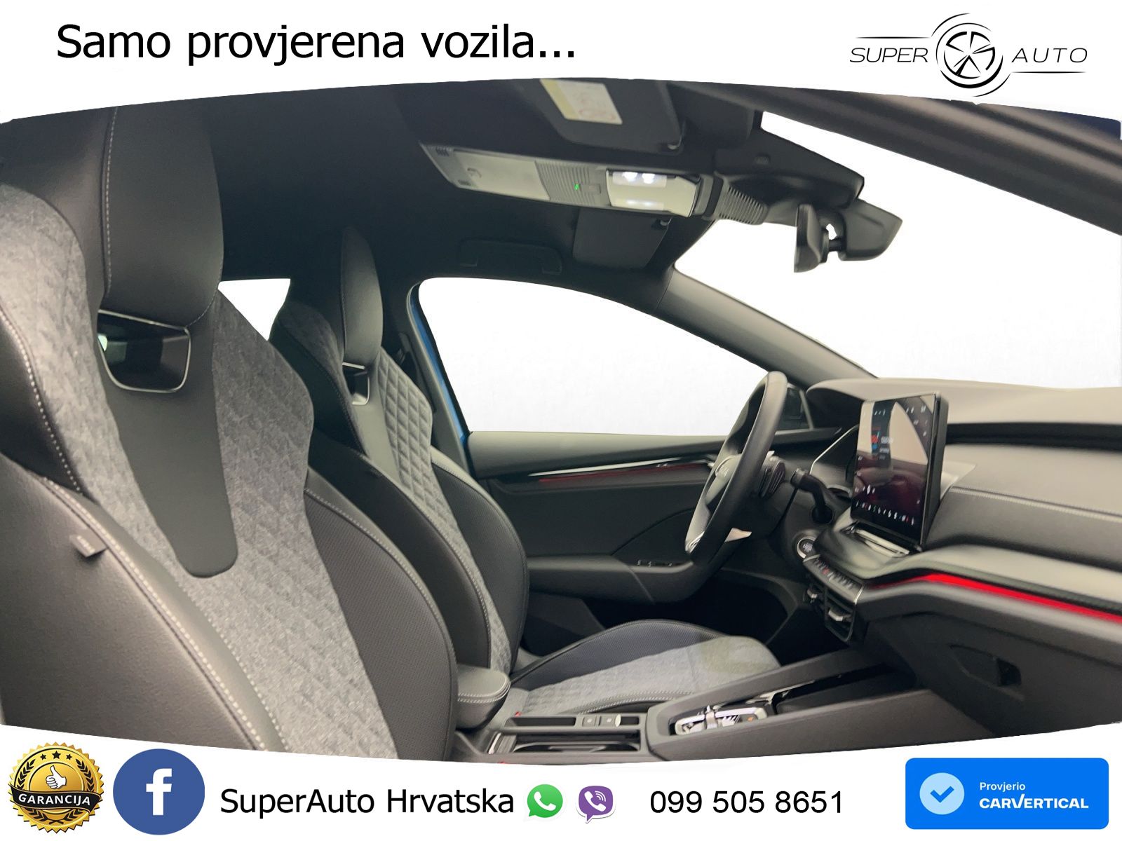 Škoda Octavia Combi 2.0 TDI (150 KS) DSG SportLine LED+GR SJED+ACC
