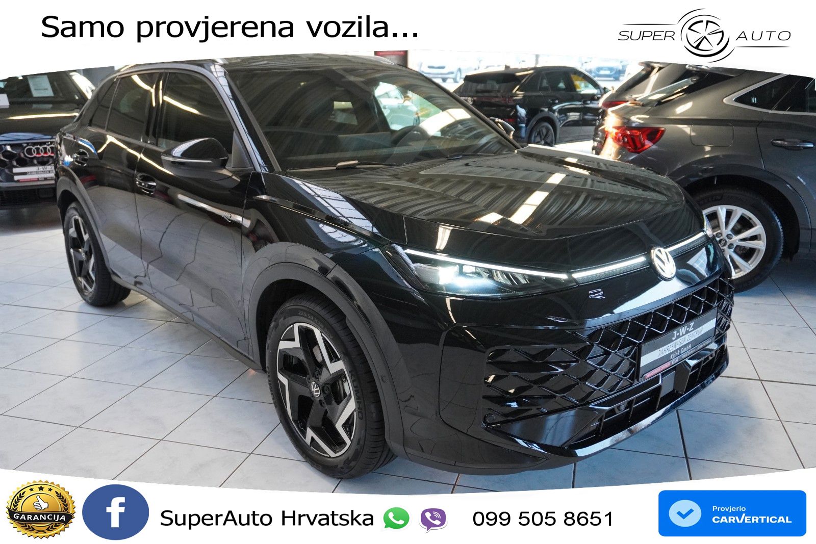 Volkswagen T-Roc 1.5 eTSI (150 KS)  DSG R-Line LED+GR SJED+ACC