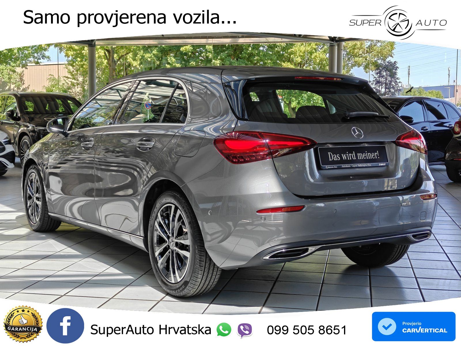 Mercedes-Benz A 200 7G-DCT LED+GR SJED+ACC