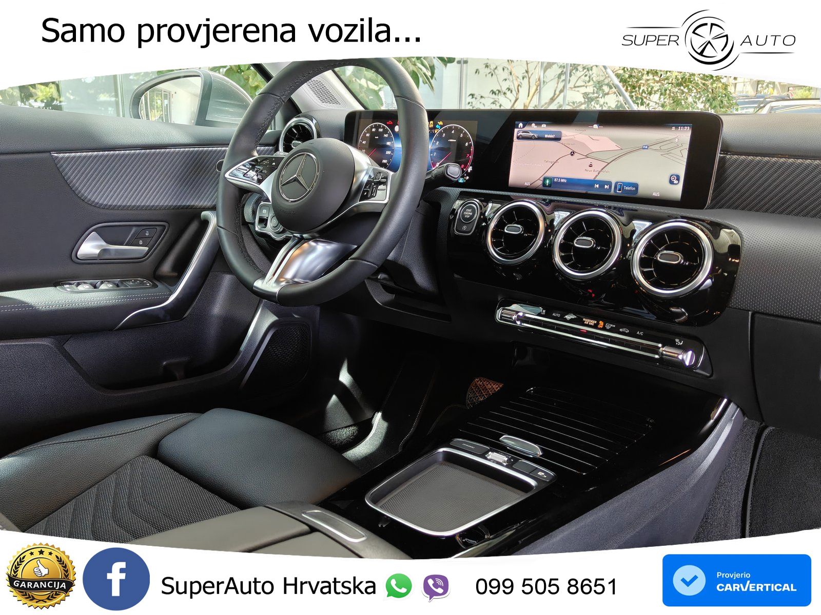 Mercedes-Benz A 200 7G-DCT LED+GR SJED+ACC
