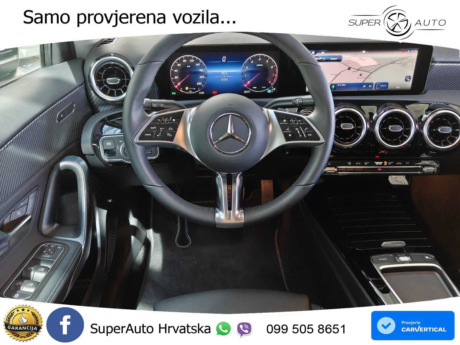 Mercedes-Benz A 200 7G-DCT LED+GR SJED+ACC
