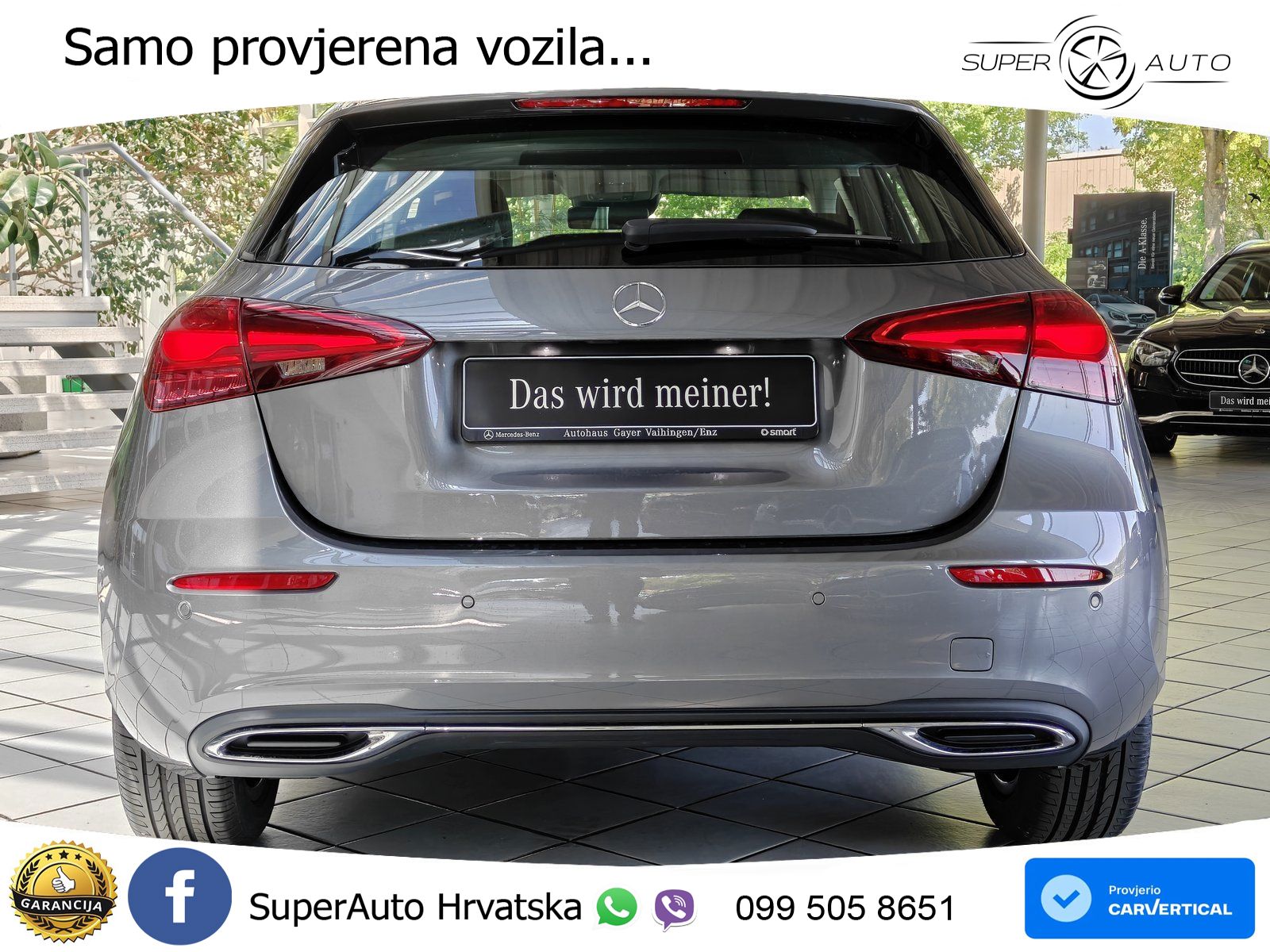 Mercedes-Benz A 200 7G-DCT LED+GR SJED+ACC