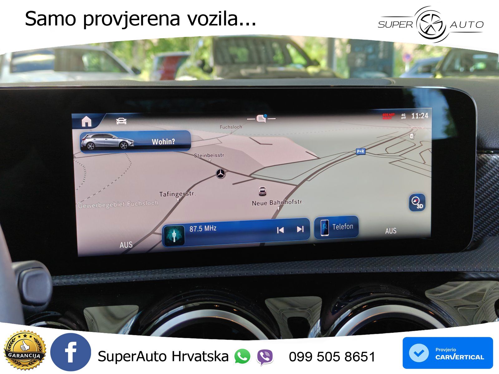 Mercedes-Benz A 200 7G-DCT LED+GR SJED+ACC