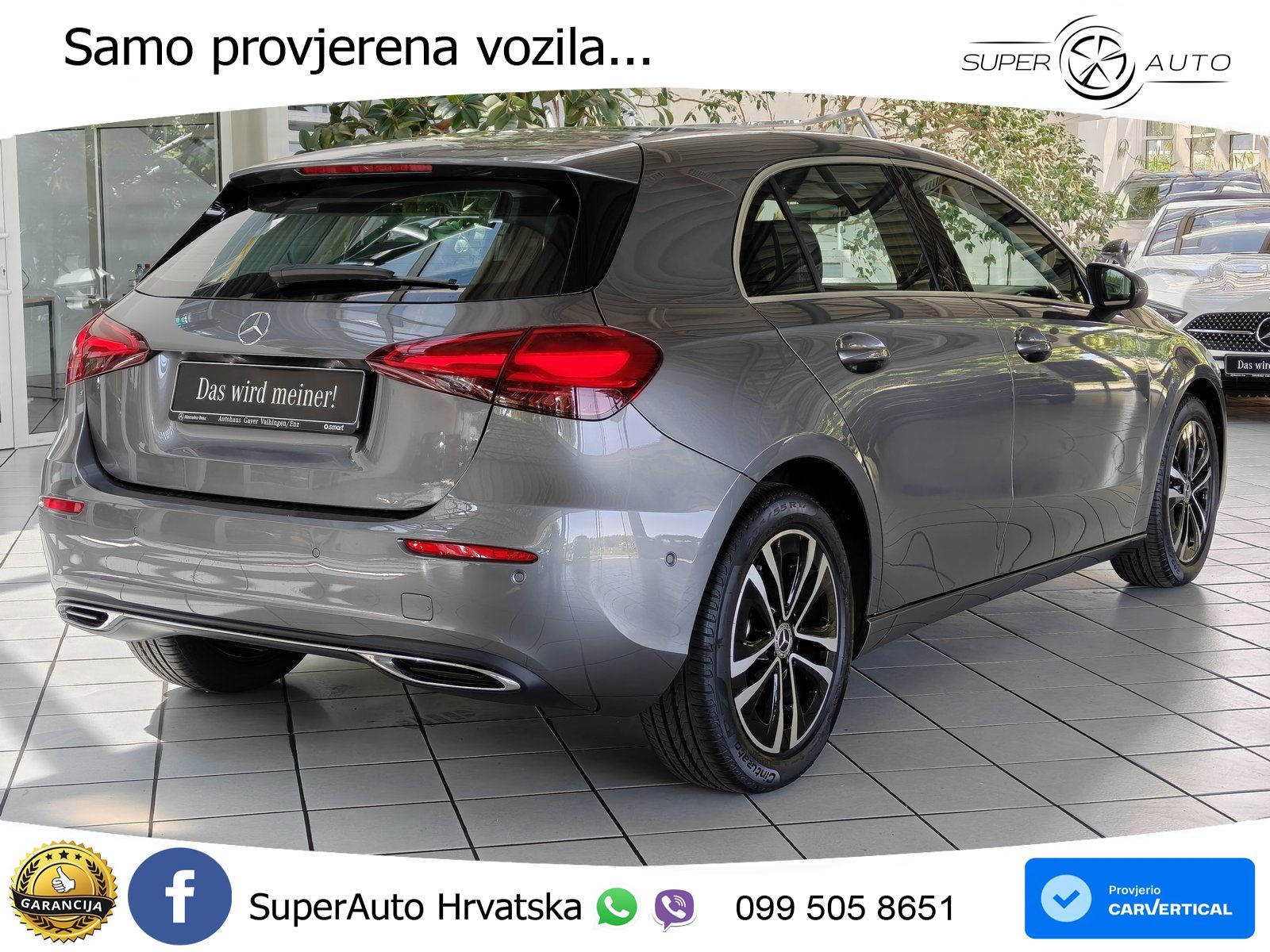 Mercedes-Benz A 200 7G-DCT LED+GR SJED+ACC