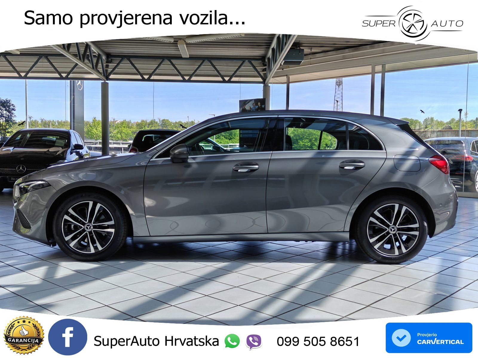 Mercedes-Benz A 200 7G-DCT LED+GR SJED+ACC