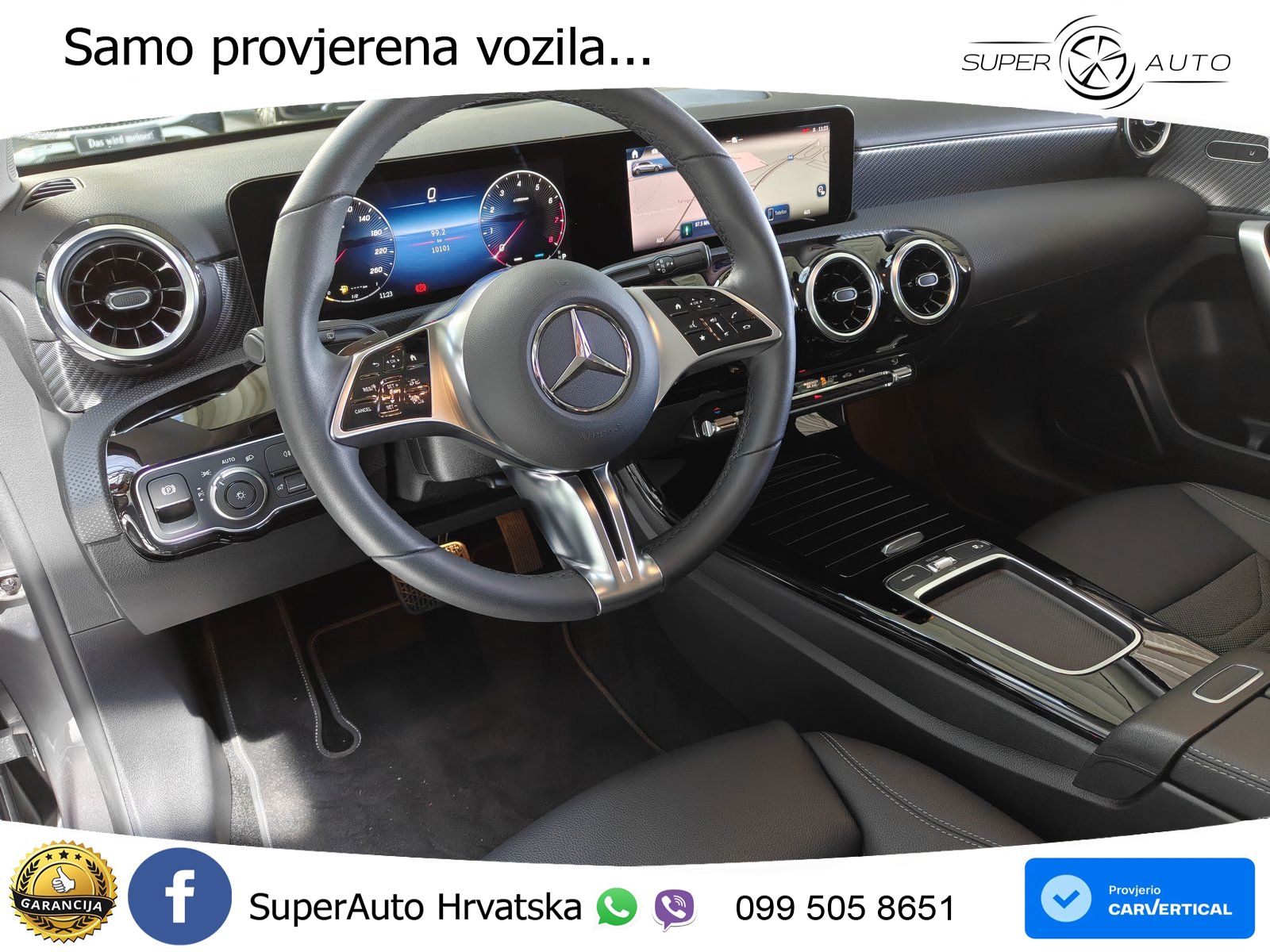 Mercedes-Benz A 200 7G-DCT LED+GR SJED+ACC