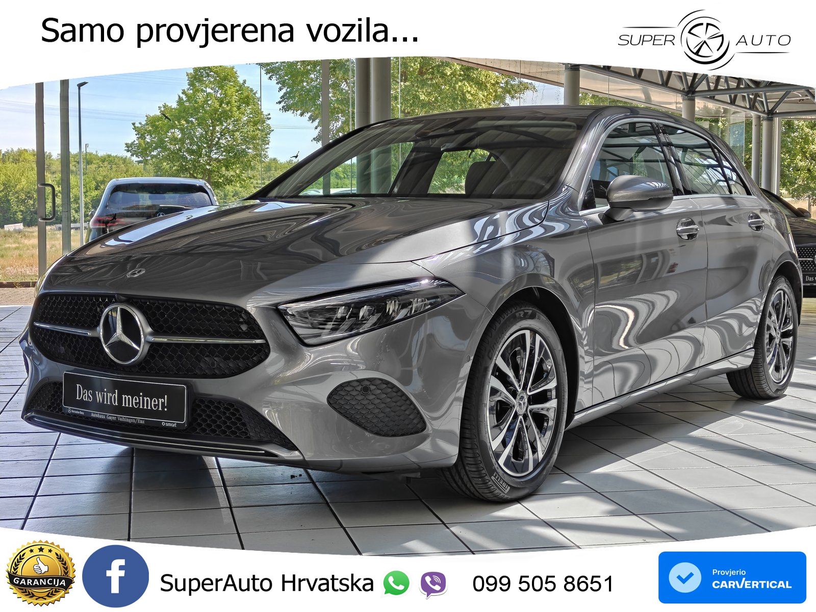 Mercedes-Benz A 200 7G-DCT LED+GR SJED+ACC