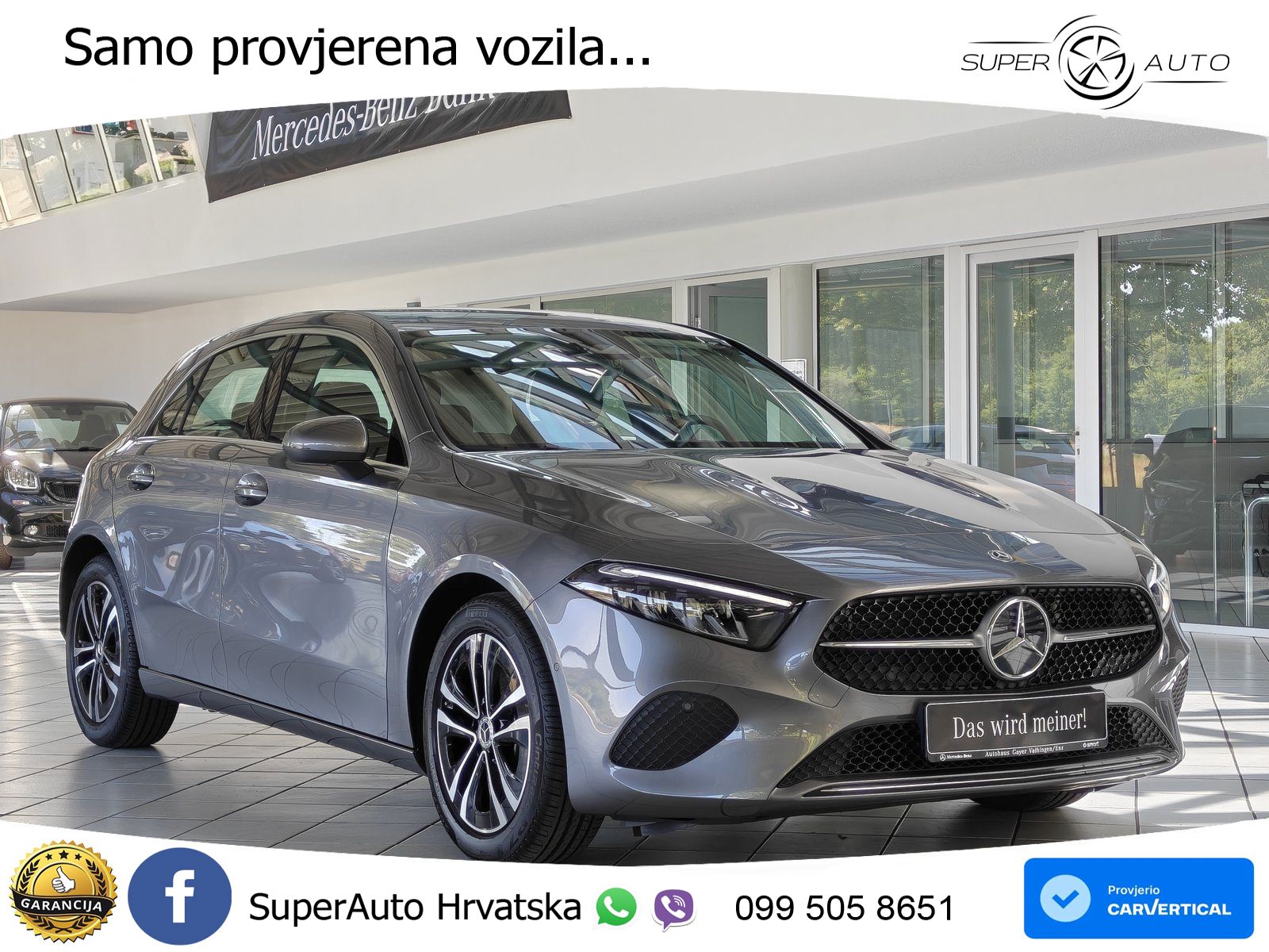 Mercedes-Benz A 200 7G-DCT LED+GR SJED+ACC